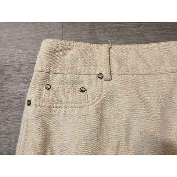 Cache Tan Mini Skirt - Picture 2 of 9